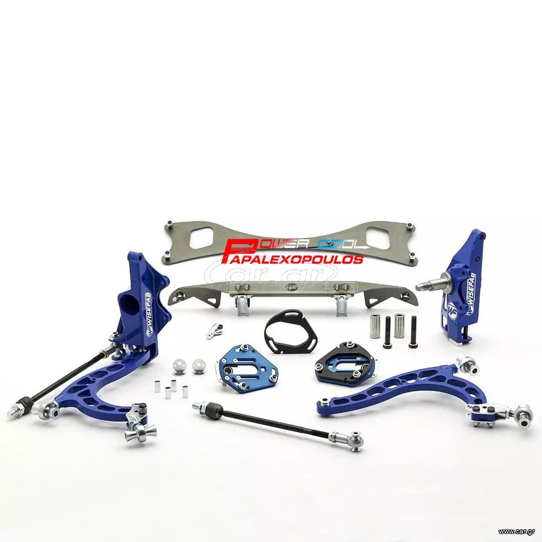 Wisefab For Nissan S13 Front V2 Drift Angle Lock Kit with Rack Relocation!