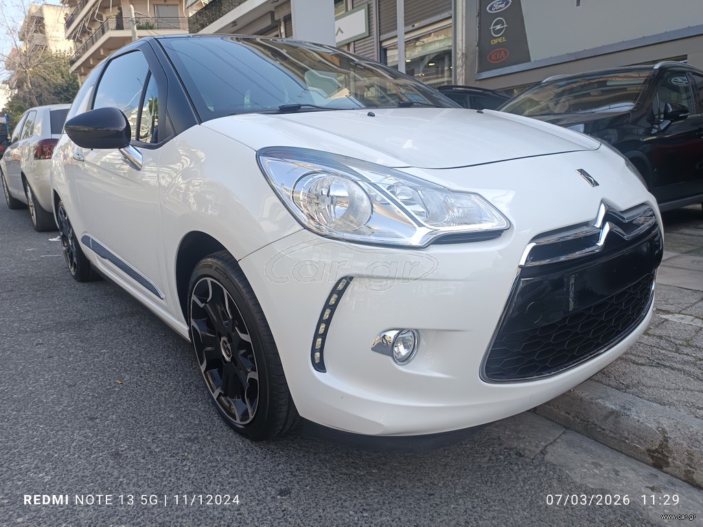Citroen DS-3 2016 1200,CLIMA,OΘΟΝΗ,ΓΡΑΜΑΤΙΑ