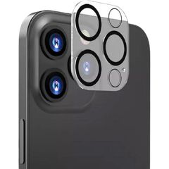 Camera Lens Full Cover Tempered Glass for iPhone 14 Pro Black Circles