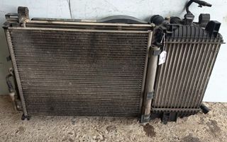 ΨΥΓΕΙΟ ΝΕΡΟΥ ΜΕ ΨΥΓΕΙΟ A/C , ΒΕΝΤΙΛΑΤΕΡ ΚΑΙ INTERCOOLER MERIVA B A14NET