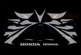 Αυτοκόλλητα σετ για Honda CBR 1000RR Fireblade Μαύρη Ευρωπαϊκή έκδοση 2007