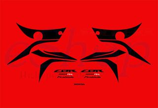 Αυτοκόλλητα σετ για Honda CBR 1000RR Κόκκινη έκδοση 2008 2009