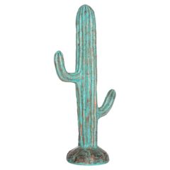 ΔΙΑΚΟΣΜΗΤΙΚΟΣ ΚΑΚΤΟΣ ΔΑΠΕΔΟΥ CACTUS HM4386.03L ΓΥΨΟΣ ΣΕ ΤΙΡΚΟΥΑΖ 63x37x150Υεκ.