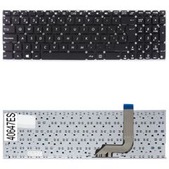 Teclado Español para Portátil - Spanish Laptop Keyboard για Asus VivoBook 15 X542 X542UA X542UN x542UR X542UQ X542U K542 A542 90NB0F22-R30UI0 V143362GS1 0KNB0-6116UI00 V143362GS ES No Frame Black ( Κω