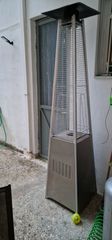 Outside gas heater