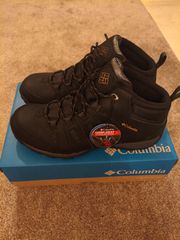 ΜΠΟΤΑΚΙΑ COLUMBIA Men's Woodburn™ II Chukka WP Omni-Heat™ Black/Goldenrod