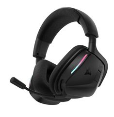 CORSAIR CA-9011379-WW VOID RGB ELITE Wireless Carbon Gaming Headset, 7.1 Dolby Atmos, 2.4GHz & Bluetooth, USB-C