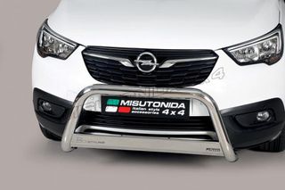 Bull Bar Opel Crossland X 17 INOX +         Misutonida EC/MED/459/IX