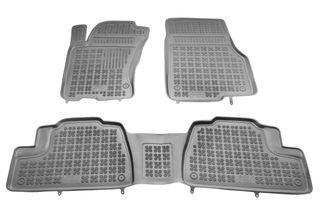 Λαστιχένια πατάκια MERCEDES ML W163 (1998-2005) - τύπου σκαφάκι - γκρι - 4τμχ., Rezaw Plast