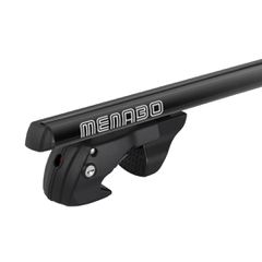MENABO ΜΠΑΡΕΣ ΟΡΟΦΗΣ ΑΛΟΥΜΙΝΙΟΥ SHERMAN BLACK 120 cm ΣΕ ΜΑΥΡΟ ΧΡΩΜΑ ΓΙΑ Ford Mondeo I Station Wagon 5 doors 1993>2000 ΜΕ RAISED RAILS (Παράλληλες Μπάρες με Κενό) - 2 ΤΕΜ. (12280/MB)-thumb-4