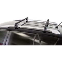 MENABO ΜΠΑΡΕΣ ΟΡΟΦΗΣ ΑΛΟΥΜΙΝΙΟΥ SHERMAN BLACK 120 cm ΣΕ ΜΑΥΡΟ ΧΡΩΜΑ ΓΙΑ Ford Mondeo I Station Wagon 5 doors 1993>2000 ΜΕ RAISED RAILS (Παράλληλες Μπάρες με Κενό) - 2 ΤΕΜ. (12280/MB)-thumb-6
