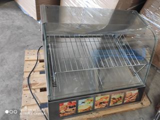 Βιτρίνα για ζεστά αλμυρά