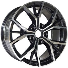 REPLICA BMW STYLE 85442 17X7.5 5X120 ET30 BLACK MACHINED FACED