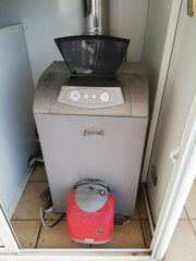 ΛΕΒΗΤΑΣ ΜΑΝΤΕΜΕΝΙΟΣ FERROLI ATLAS 32  30000Kcal/h -ΚΑΥΣΤΗΡΑΣ FERROLI-ΔΕΞΑΜΕΝΗ 700 ΛΙΤΡΑ-ΚΟΥΒΟΥΚΛΙΟ ΑΛΟΥΜΙΝΙΟΥ ΜΕ ΠΟΡΤΕΣ -ΜΠΟΥΡΙΑ ΔΙΠΛΟΥ ΤΟΙΧΩΜΑΤΟΣ ΜΕ ΚΑΠΕΛΟ