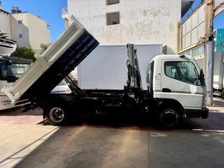 Ανατροπή + Γερανός Mitsubishi 2008 FUSO CANTER 7c15 HIAB XS DUO HDS 055-thumb-4