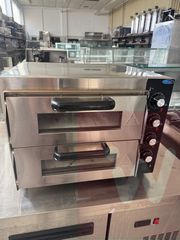 INOXWEB 2027-Φούρνος πίτσας δύο θέσεων 2x40cm MAX-09362155