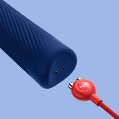 Fun Factory Vim Wand Massager Vibrator Blue-thumb-1