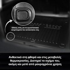 Race Axion - Σκάφη Πορτ Μπαγκάζ Για Jeep Wrangler (JL) 2018> 5πορτο Λάστιχο Σκαφάκι Προστατευτικό για Επιβατικά Αυτοκίνητα - 1 τεμ. (6046041/ST)-thumb-1