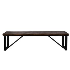 MAIANDROS ΠΑΓΚΑΚΙ ΚΑΦΕ ΣΚΟΥΡΟ ΜΑΥΡΟ 170x45x45cm