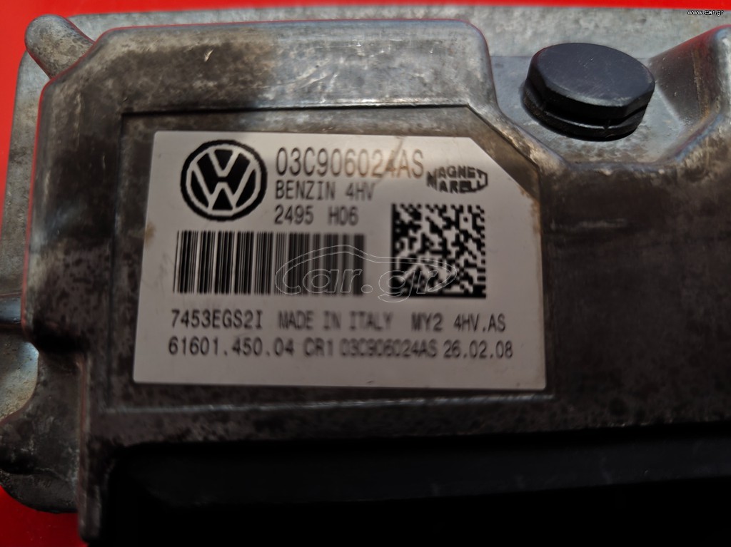VW GOLF 5 1.4 2004 εγκέφαλος κινητήρα ECU 03c906024AS 4HV