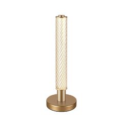 Φωτιστικό Επιτραπέζιο MYSTIQUE LED 7W SMD Dimmable 2700K, 420Lm, Χρυσό Αλουμίνιο, IP20, 120x120x385mm