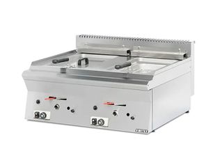 Φριτέζα αερίου επιτραπέζια 16/20 lt 80X70X30 εκ