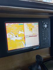 SIMRAD CX44 MFD Chartplotter Radar Echo Sounder  TFT C-MAP-thumb-2