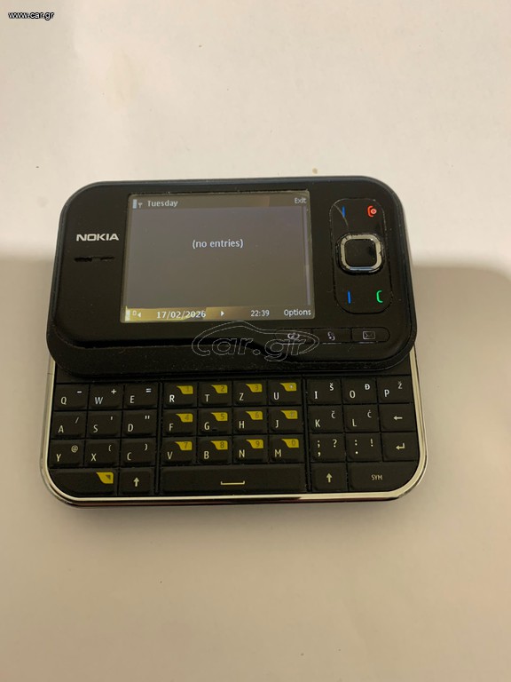 NOKIA 6760 SLIDE ΑΓΓΛΙΚΟ ΜΕΝΟΥ