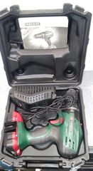 Δραπανοκατσάβιδο PARKSIDE 18V 13mm τσοκ με δύο μπαταρίες λειτουργικές