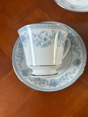 Σετ τσαγιου noritake blue hill  φλυτζάνι και πιατάκι