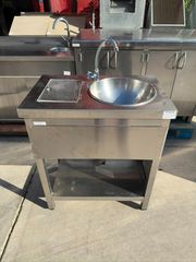 Λάντζα ανοιχτή 1 γούρνα & παγολεκάνη (Α4143)