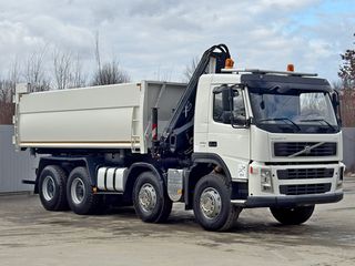 Ανατροπή + Γερανός Volvo 2009 FM 440 * HIAB 166 B - 3 HIDUO * 8x4-thumb-6