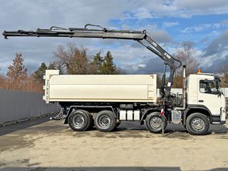 Ανατροπή + Γερανός Volvo 2009 FM 440 * HIAB 166 B - 3 HIDUO * 8x4-thumb-8