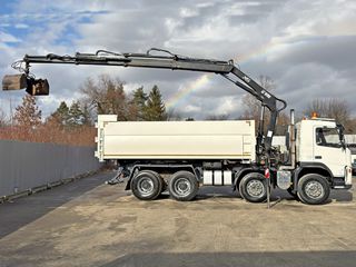 Ανατροπή + Γερανός Volvo 2009 FM 440 * HIAB 166 B - 3 HIDUO * 8x4-thumb-9