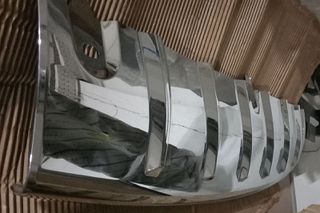 Ποδιά χρώμιο εμπρός προφυλακήρα Jeep Grand Cherokee 2004-2005 55156781AC Καινούρια Γνήσια ΕΙΔΙΚΗ ΠΡΟΣΦΟΡΑ !!!