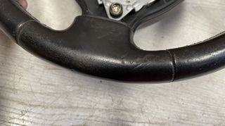 Δερμάτινη στεφάνη τιμονιού από VW Bora 1998-2005-thumb-4