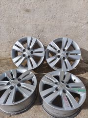 Hyundai IX20 /Kia Venga '11-'19 (16άρια) ζαντες  ΑΛΟΥΜΙΝΙΟΥ γνήσιες μτχ. 6Jx16 = 52910-1K100
