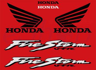 Αυτοκόλλητα σετ για Honda VTR 1000 F Fire Storm έκδοση 2000 2003