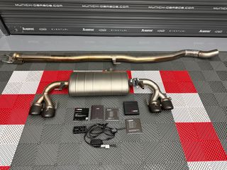 AKRAPOVIC CATBACK ΤΙΤΑΝΙΟΥ MB A45/ A45S AMG & GLA45/GLA45 S AMG