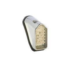 Custom Chrome Πίσω Φανάρι LED Μοτοσυκλέτας για Harley Davidson και Διάφορες Μοτοσυκλέτες Mini Tombstone Taillight Chrome Clear LED