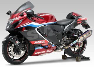 exatmisi YOSHIMURA Full Exhaust - HEPTA FORCE - Titanium Cyclone - Dual Type --> SUZUKI GSX-R 1300 Hayabusa 1340cc GEN 3-2021-2026  MODIFYING GARAGE "since1993" TAKEGAWAGR - 4miniracingparts,gr