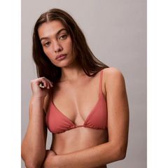 Calvin Klein Γυναικείο Μαγιό Τριγωνo Non Fixed Dusty Cedar