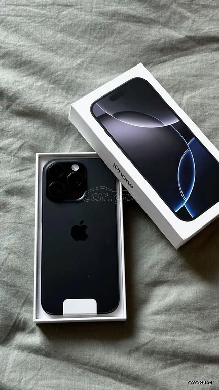 Iphone 16 pro max 256gb black