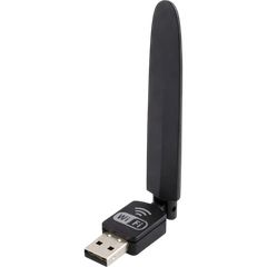 Andowl Q-322 2.4GHz Wireless-N USB Adapter Wifi 1200Mbps Black