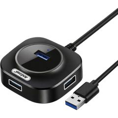 Andowl Q-HU123 USB Hub 4 Θυρών USB 3.0/2.0 5Gbps για Laptop & PC