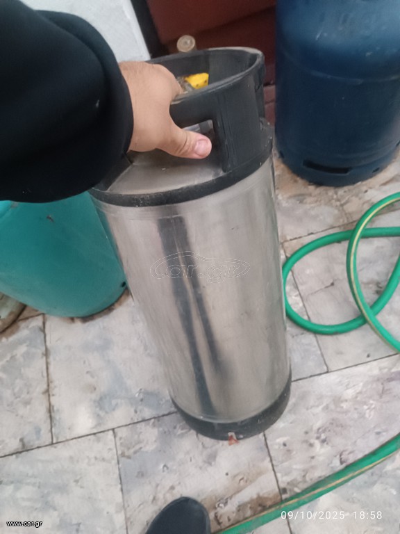 ανοξείδωτο βαρέλι