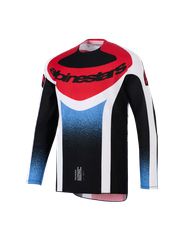 Μπλούζα Αντρική ALPINESTARS  Techstar Knif Jersey Μαύρη-Κόκκινη