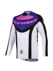 Μπλούζα Αντρική ALPINESTARS  Techstar Knif Jersey Μαύρη-Γκρι-Ροζ