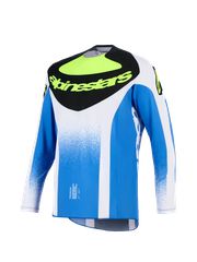 Μπλούζα Αντρική ALPINESTARS  Techstar Knif Jersey Μαύρο-Μπλε-Κίτρινο