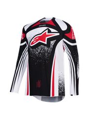 Μπλούζα Αντρική ALPINESTARS Techstar Nomur Jersey Μαύρη-Άσπρη-Κόκκινη